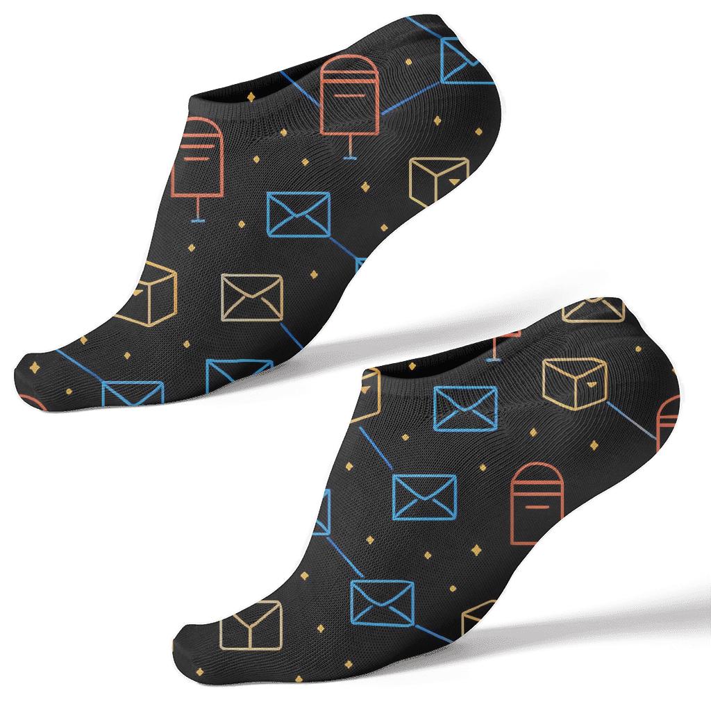 Starlit Mail Carrier Envelope Constellation soft everyday ankle socks