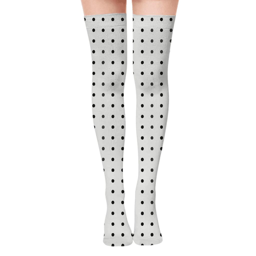 Quantum Dot Matrix soft everyday over-the-knee socks