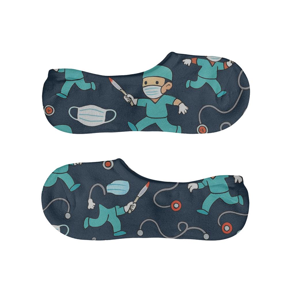 Operating Room Rhythm With Surgeon Precision trendy no-show sock styles
