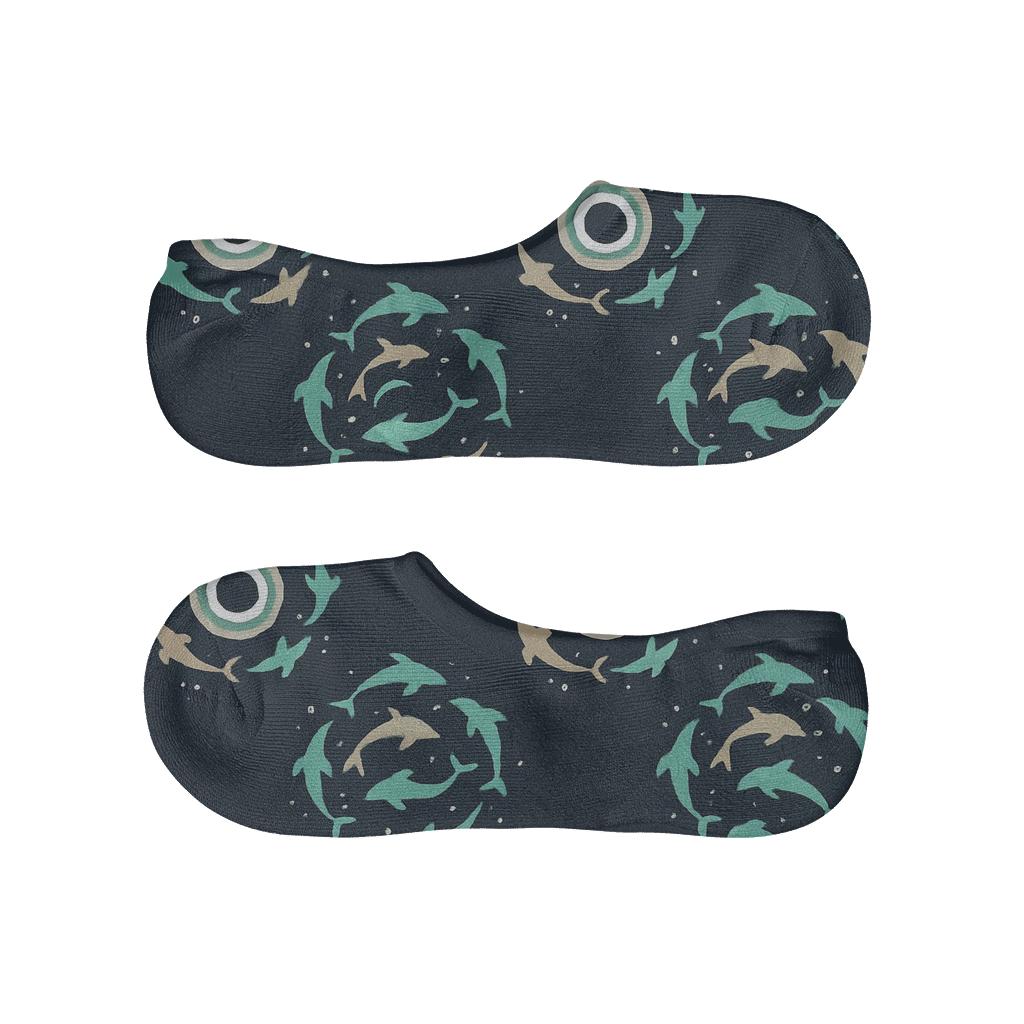 Celestial Reef Rings Dolphin Edition personalized invisible socks