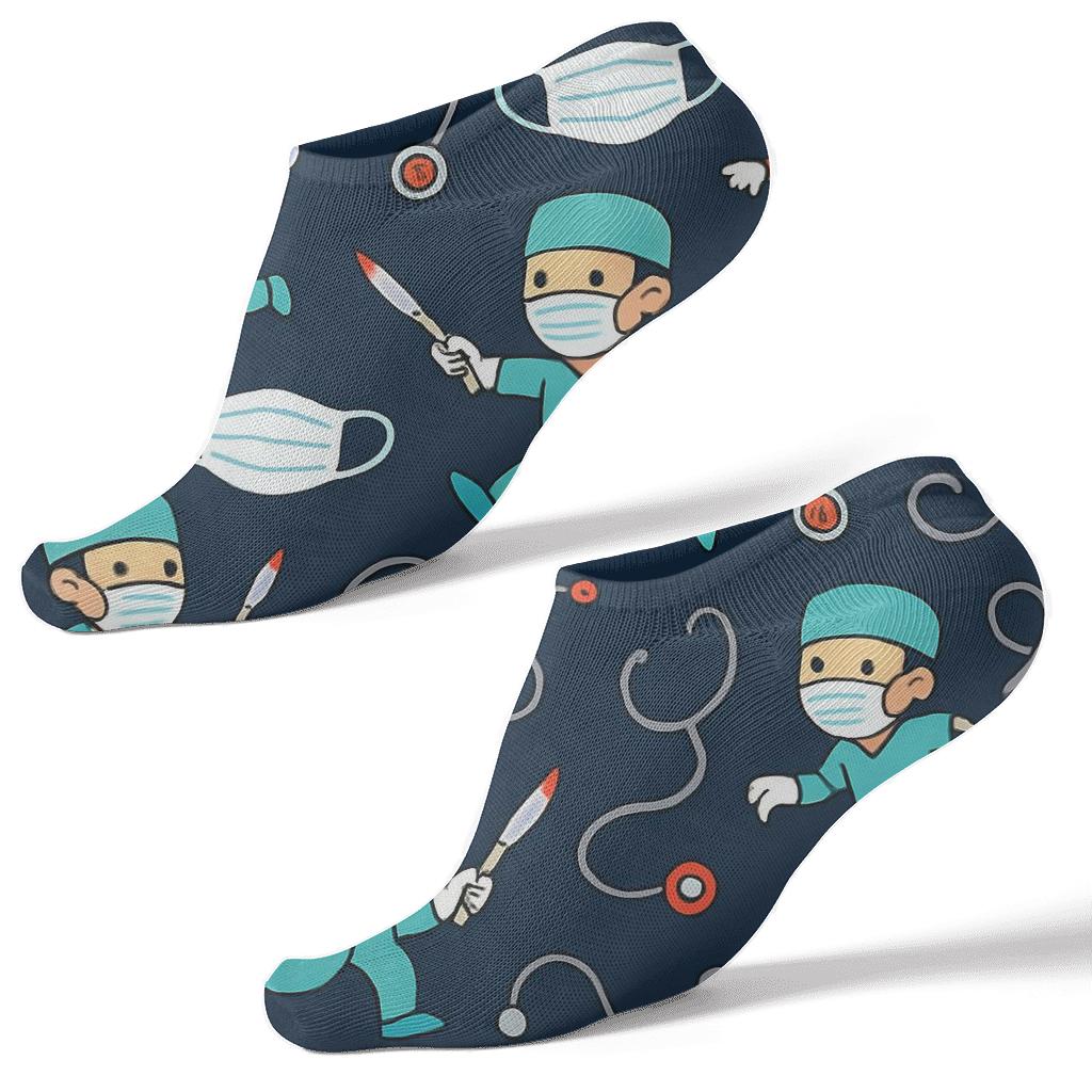 Operating Room Rhythm With Surgeon Precision custom ankle socks