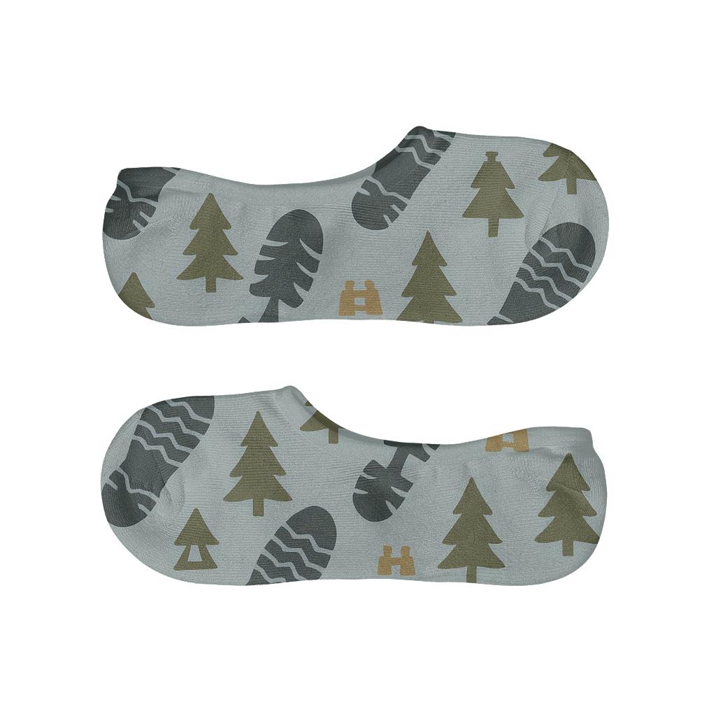Footprints In The Pines Park Ranger Edition personalized invisible socks