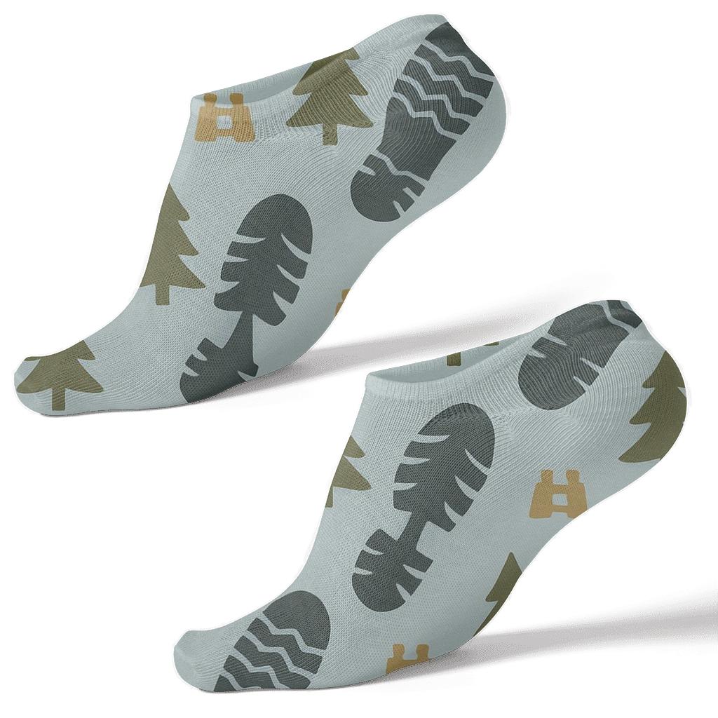 Footprints In The Pines Park Ranger Edition premium sports ankle socks