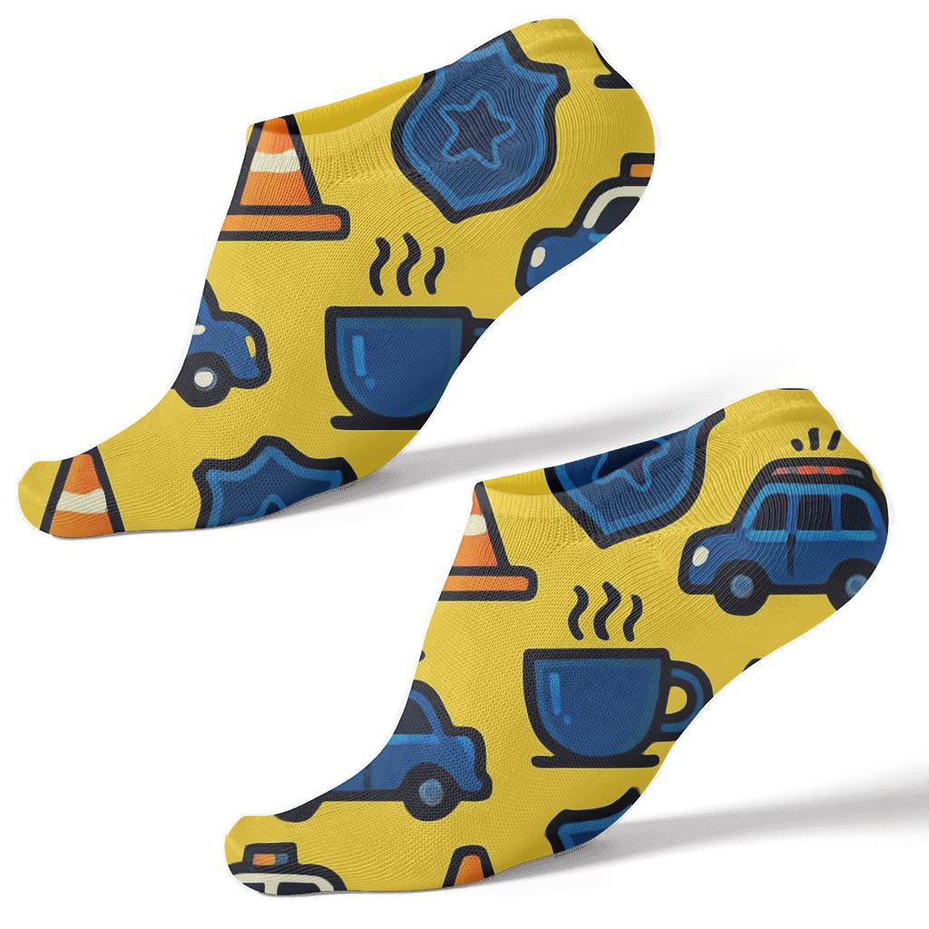 Nightshift Security-Guard Badge Parade premium sports ankle socks