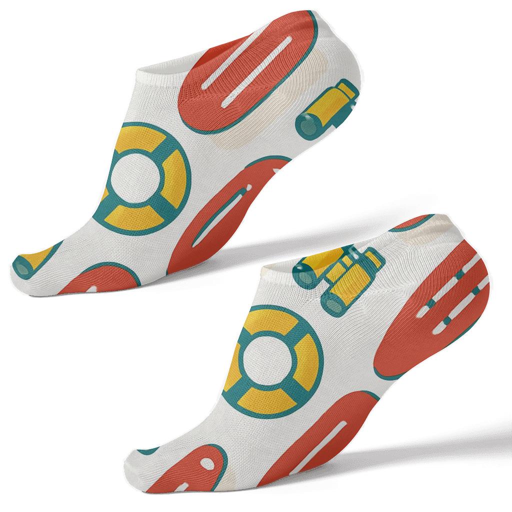 Rescue Board Parade With Lifeguard Rhythm premium sports ankle socks