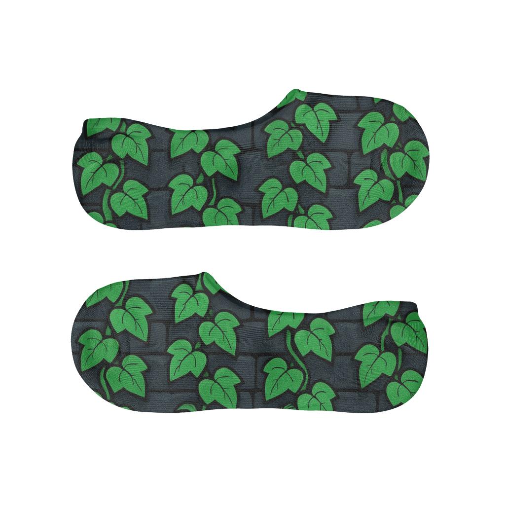 Ivy Trellis Chevron On Stone Night comfortable low-cut socks