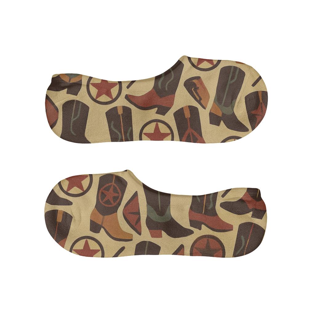 Boots And Barn Stars Rancher Mosaic unique hidden socks