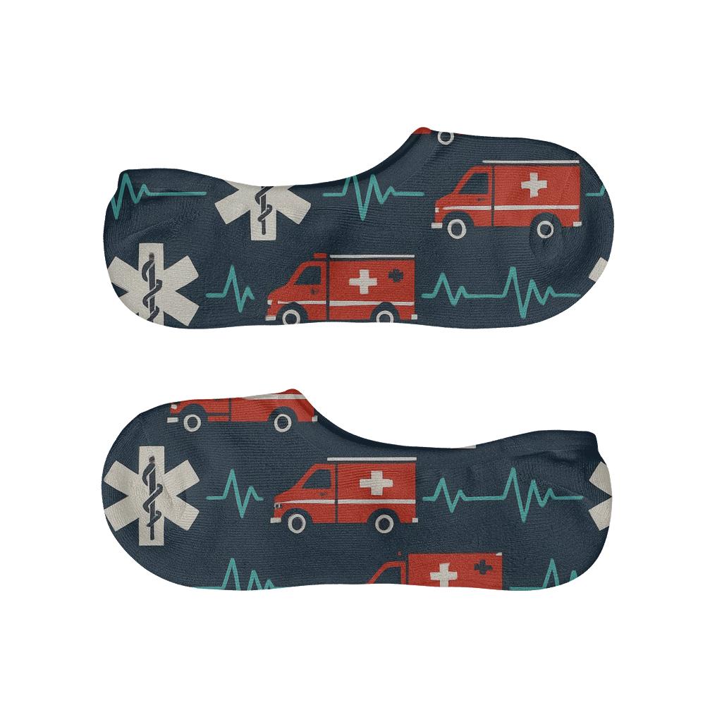 Star Grid Of Life With Paramedic Tribute unique hidden socks