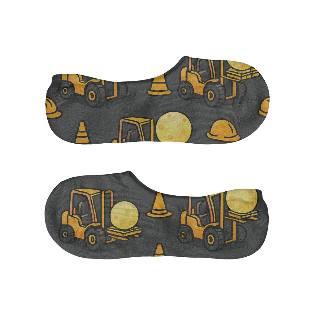 Forklift Operator Constellation Cargo Grid unique hidden socks