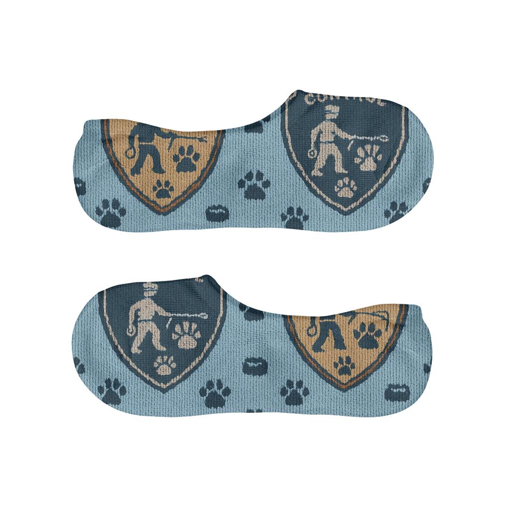 Animal Control Officer Patchwork Rescue Knit Grid personalized invisible socks