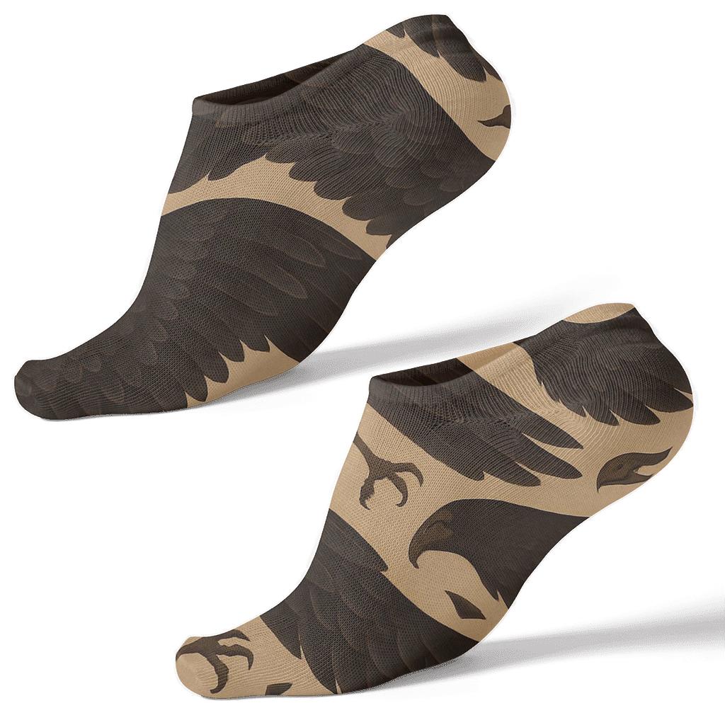 Eagle Wing Orbit Ring Bands personalized ankle socks
