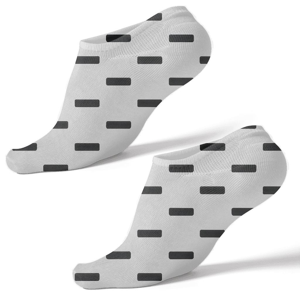 Staggered Micro Bars soft everyday ankle socks