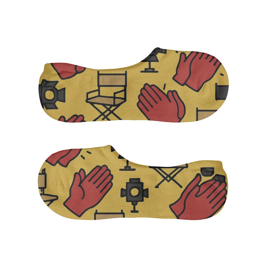 Actor-Crafted Applause Tilework comfortable invisible socks