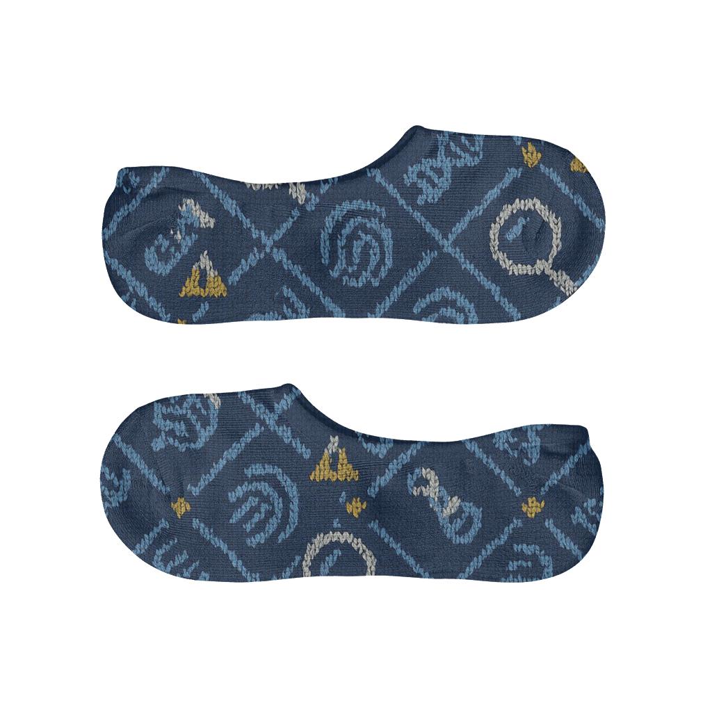 Knitted Illusion Forensic Scientist Evidence Quilt unique hidden socks
