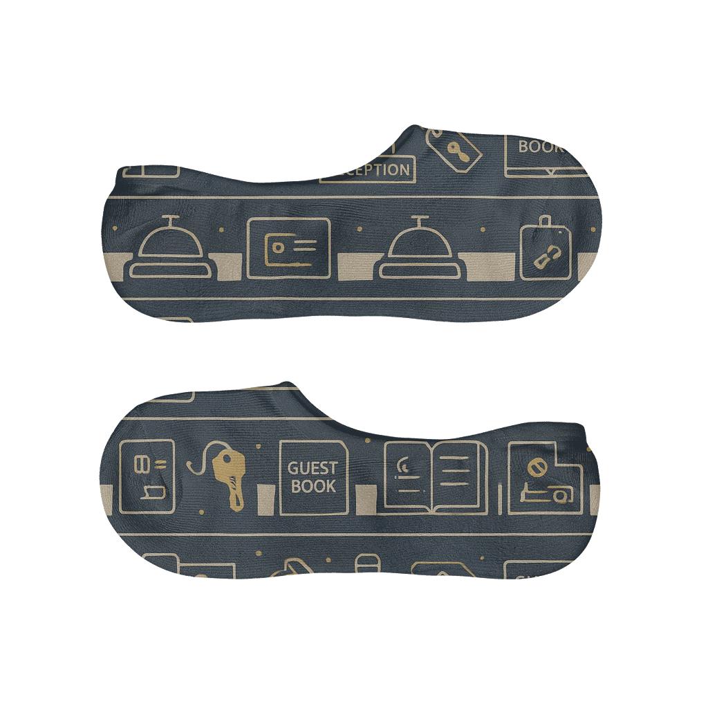 Lobby Check In Bands For Hotel Receptionist unique hidden socks
