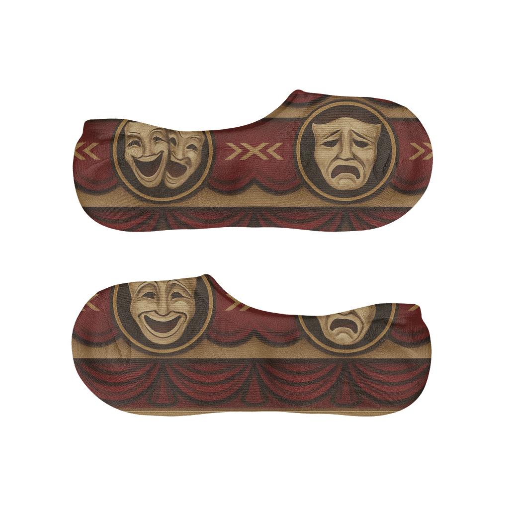 Curtain Bands With Actor Mask Rhythm trendy no-show sock styles