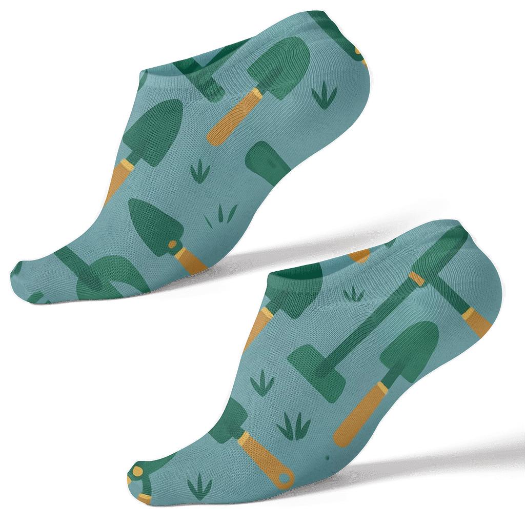 Lawn Tool Lattice In Groundskeeper Style stylish athletic ankle socks