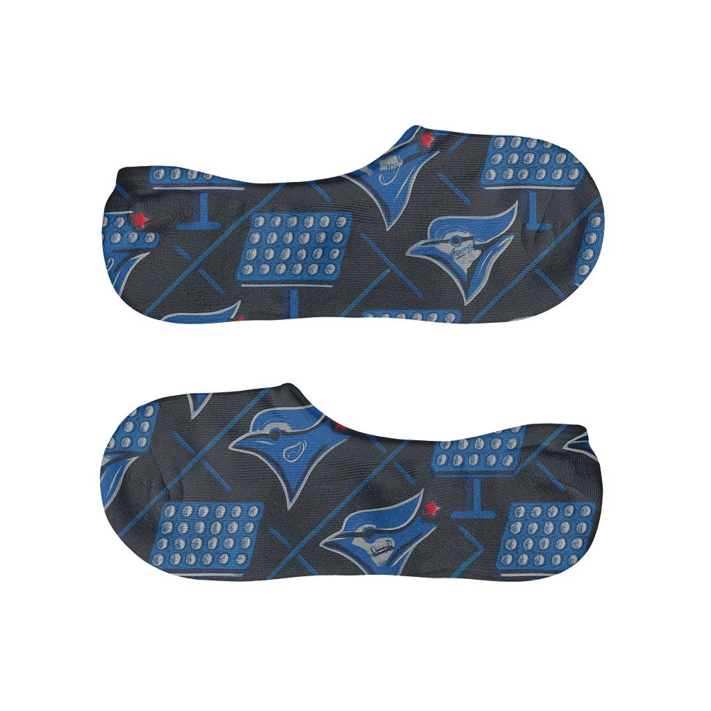 Stadium Light Lattice Blue Jays Repeat comfortable low-cut socks