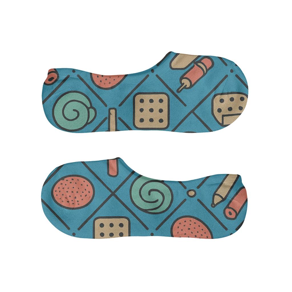 Therapy Party Tiles For The Occupational Therapist personalized invisible socks