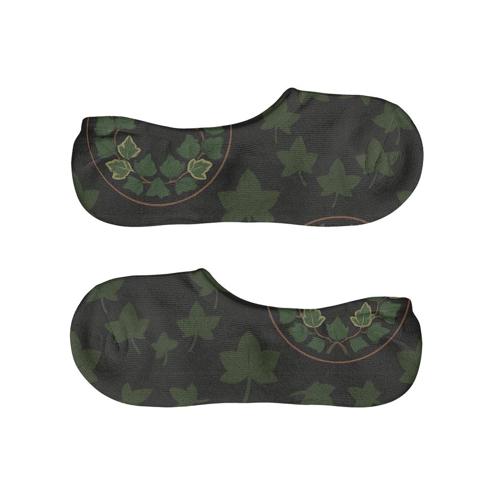 Midnight Ivy Medallion Mosaic trendy no-show sock styles