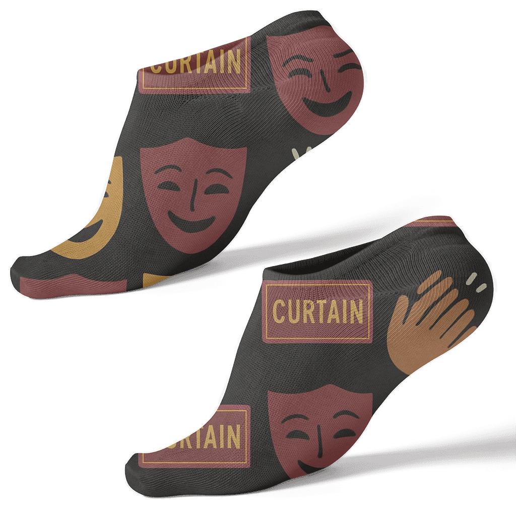 Actor-Grade Applause Grid premium sports ankle socks