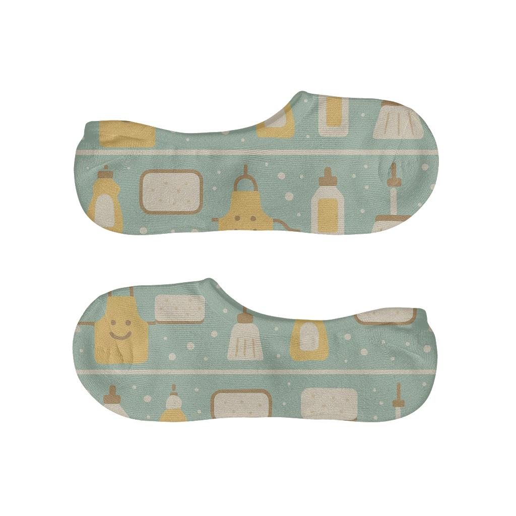 Apron Parade With Housekeeper Motifs personalized invisible socks
