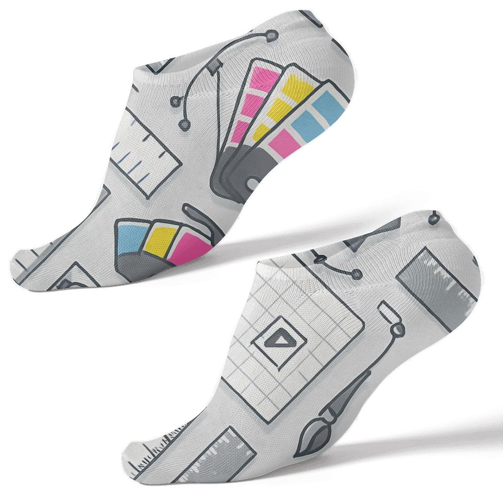 Studio Tools Tessellation For The Graphic Designer personalized ankle socks