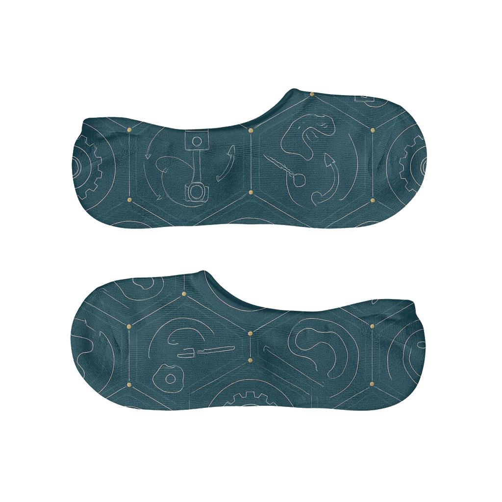 Kinematic Tilework For The Mechanical Engineer soft cotton no-show socks