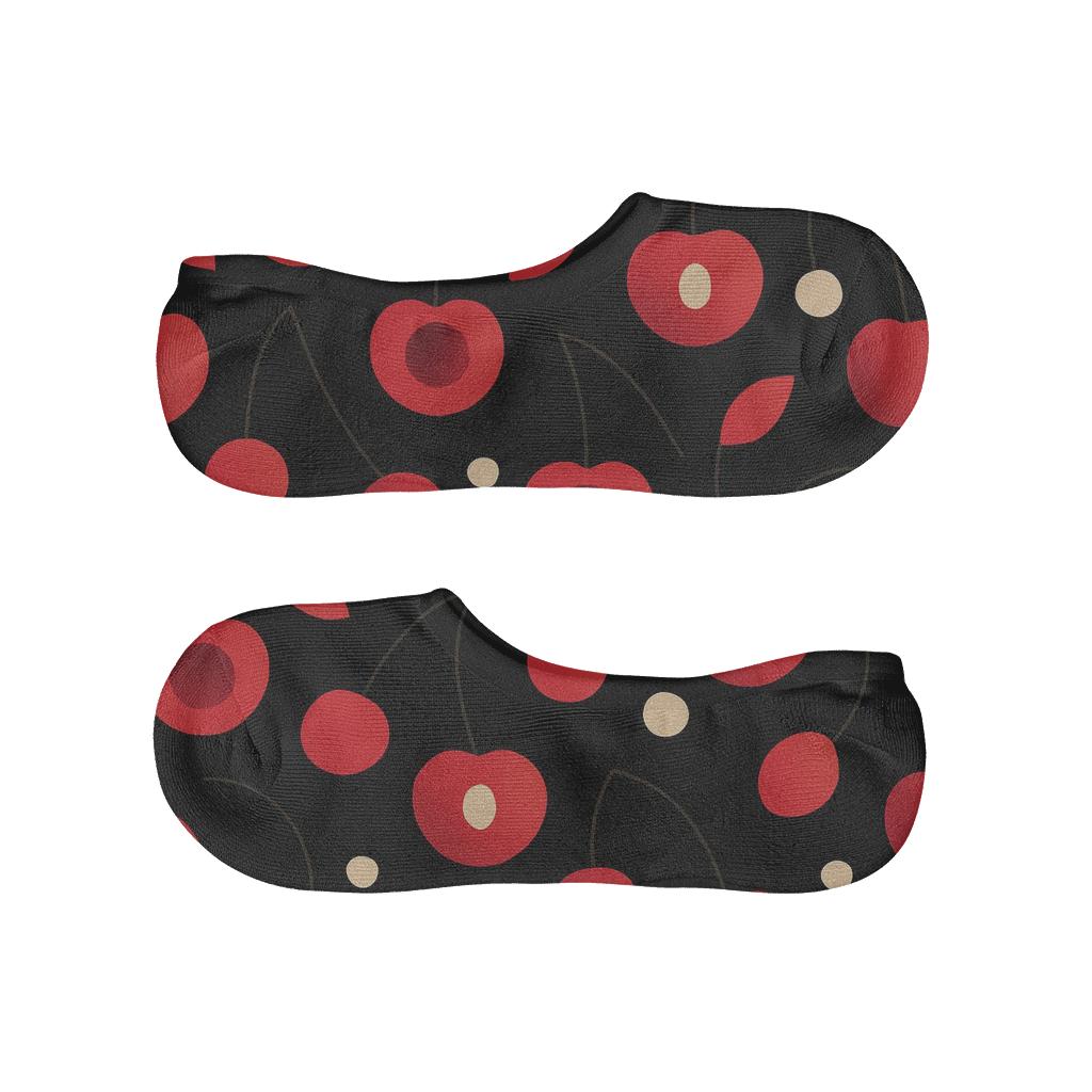 Cherry Clusters In Diagonal Minimal Grid personalized no-show socks