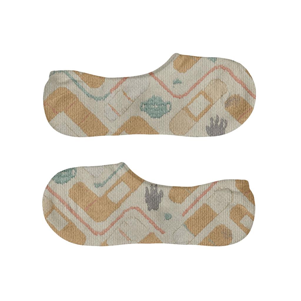 Nurse-Grade Bandage Knit Illusion breathable seamless no-show sockscustom no-show socks