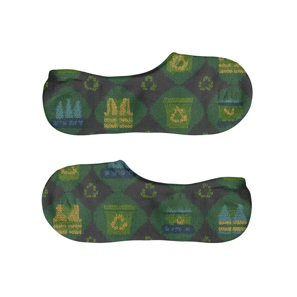 Knitted Conveyor Tiles For Recycling Plant Worker trendy no-show sock styles