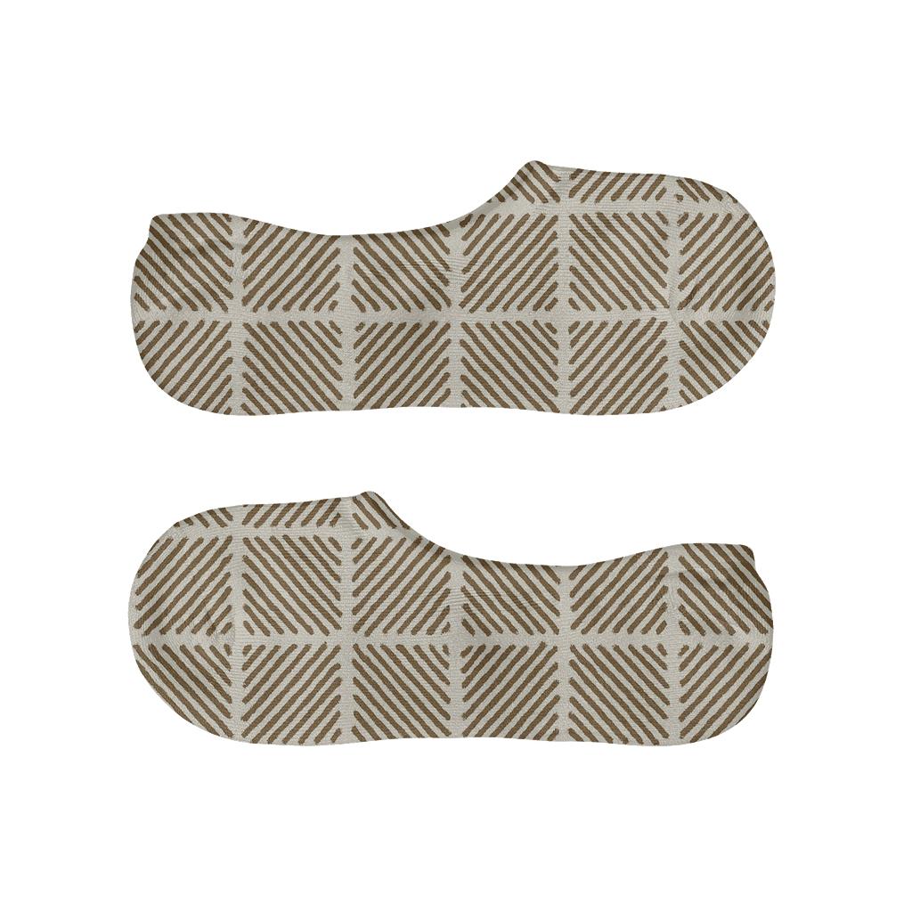 Plain Hatch Study Angles trendy no-show sock styles