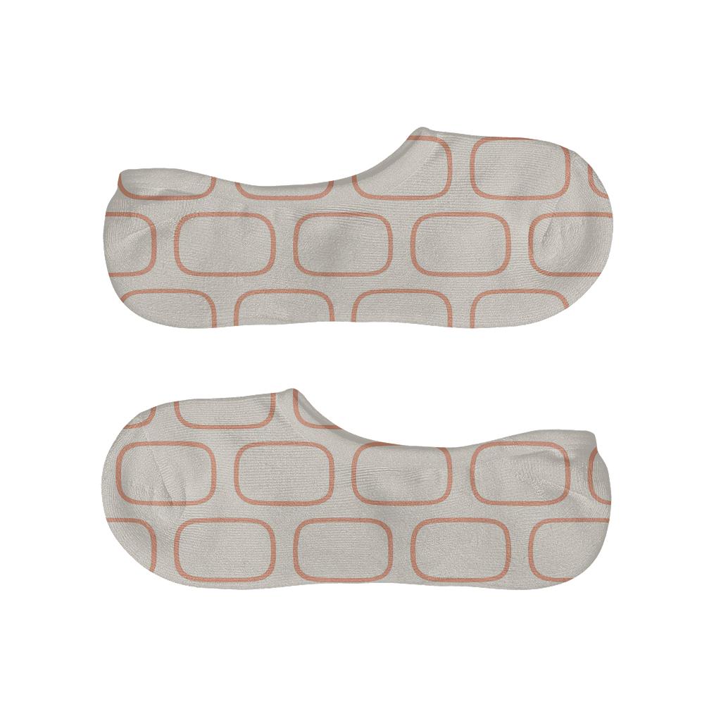 Calm Cellular Loop Net anti-slip no-show socks