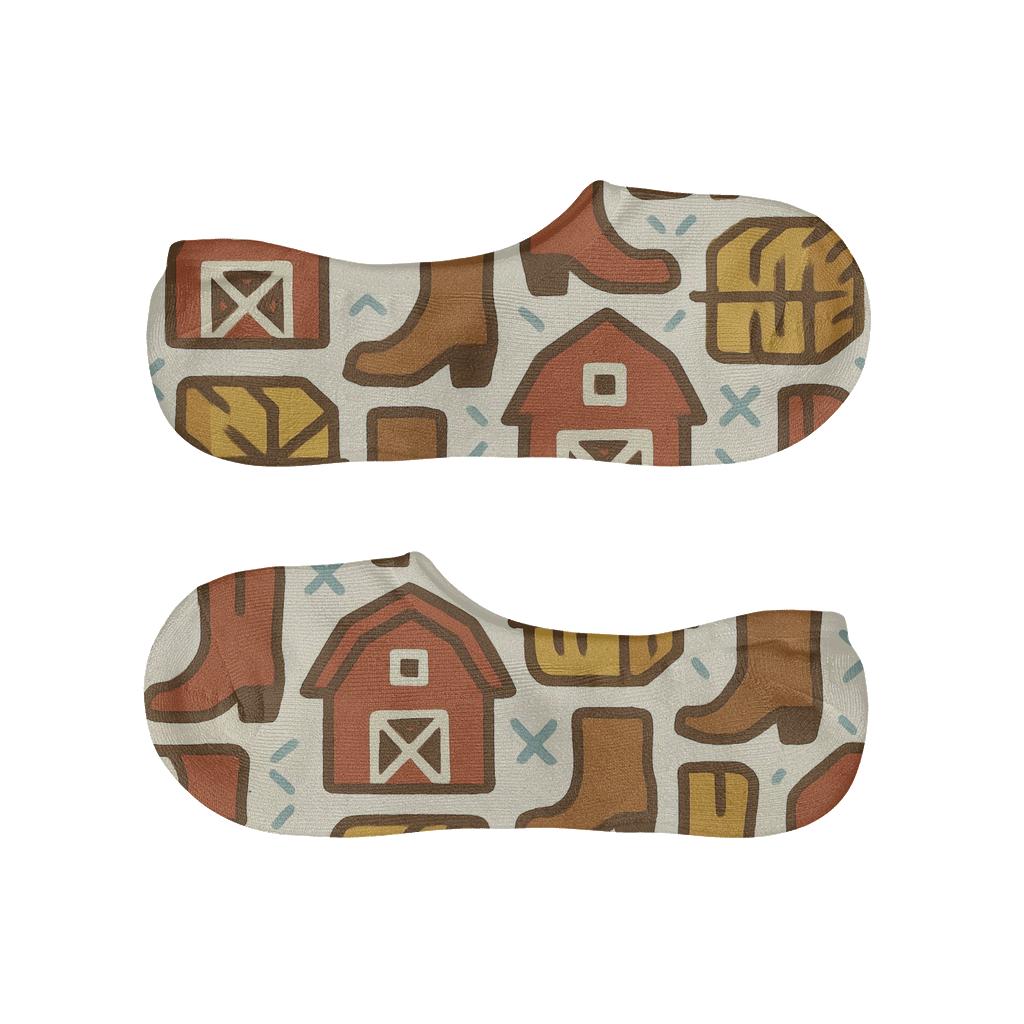 Barn Quilt Tiles, Rancher Edition trendy no-show sock styles