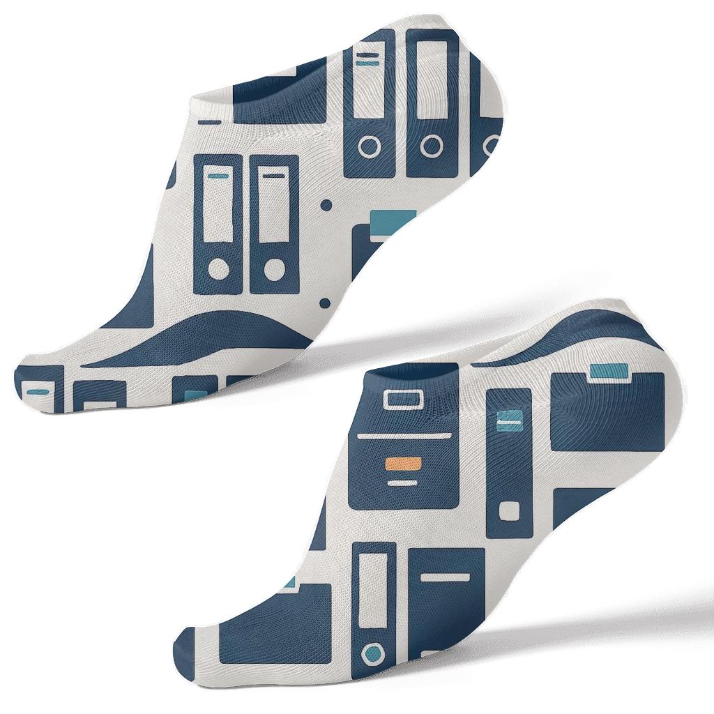 Filing Cabinet Wave Grid With Office Manager premium sports ankle socks