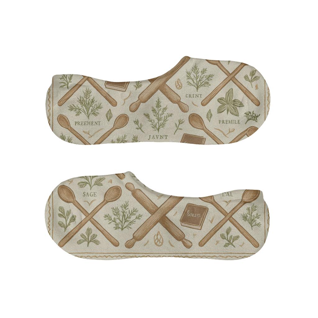 Utensil Lattice With Cook Recipe Margins trendy no-show sock styles