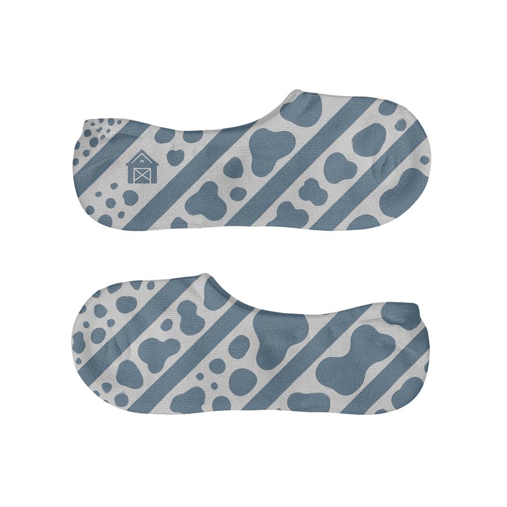 Modern Chic Bandana Stripe With Spot Progression personalized invisible socks