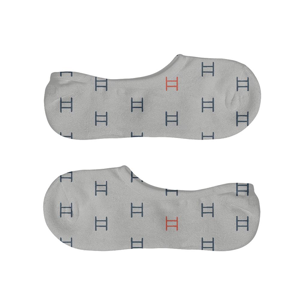 Ladder Thread Shift anti-slip no-show socks