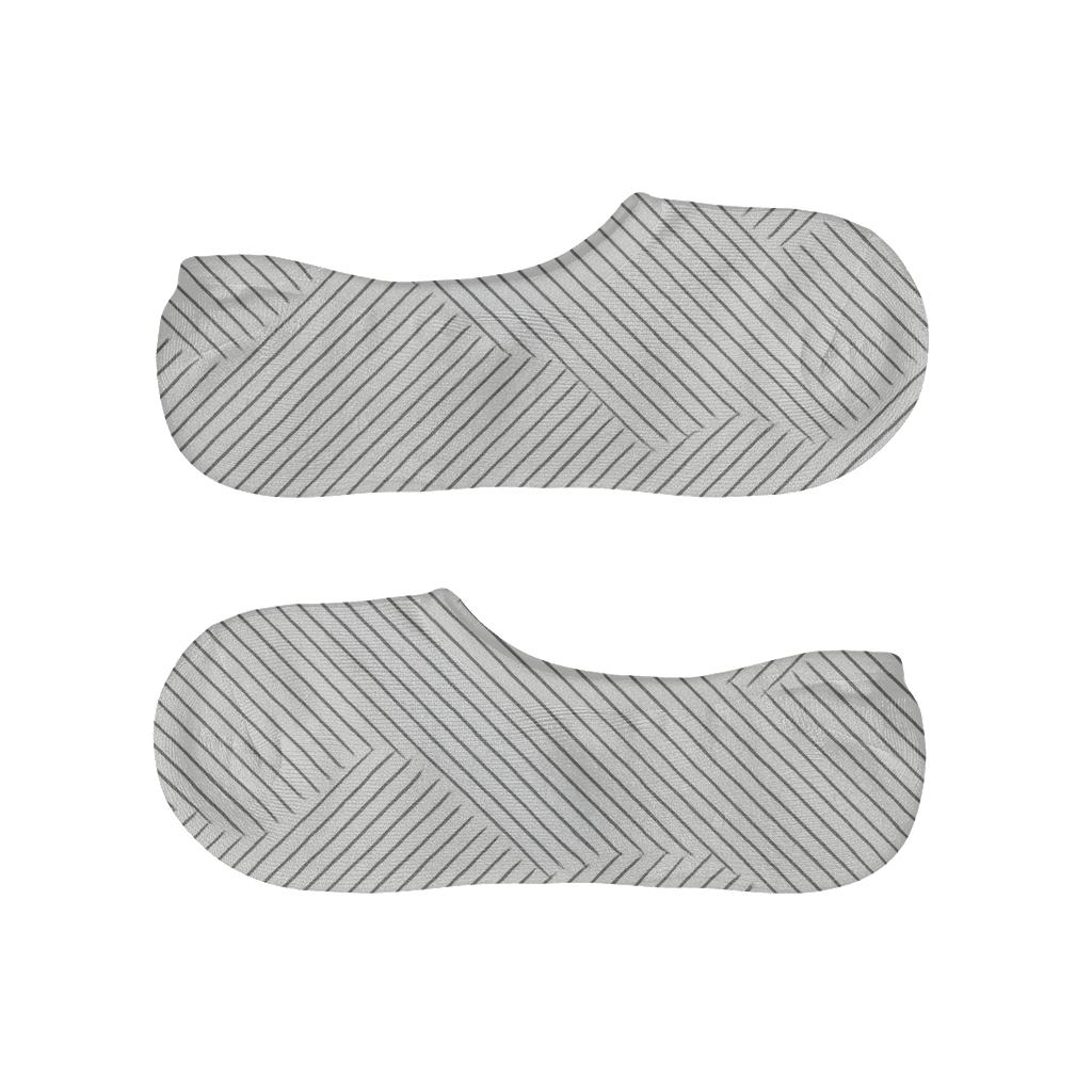Moire Calm Bands anti-slip no-show socks