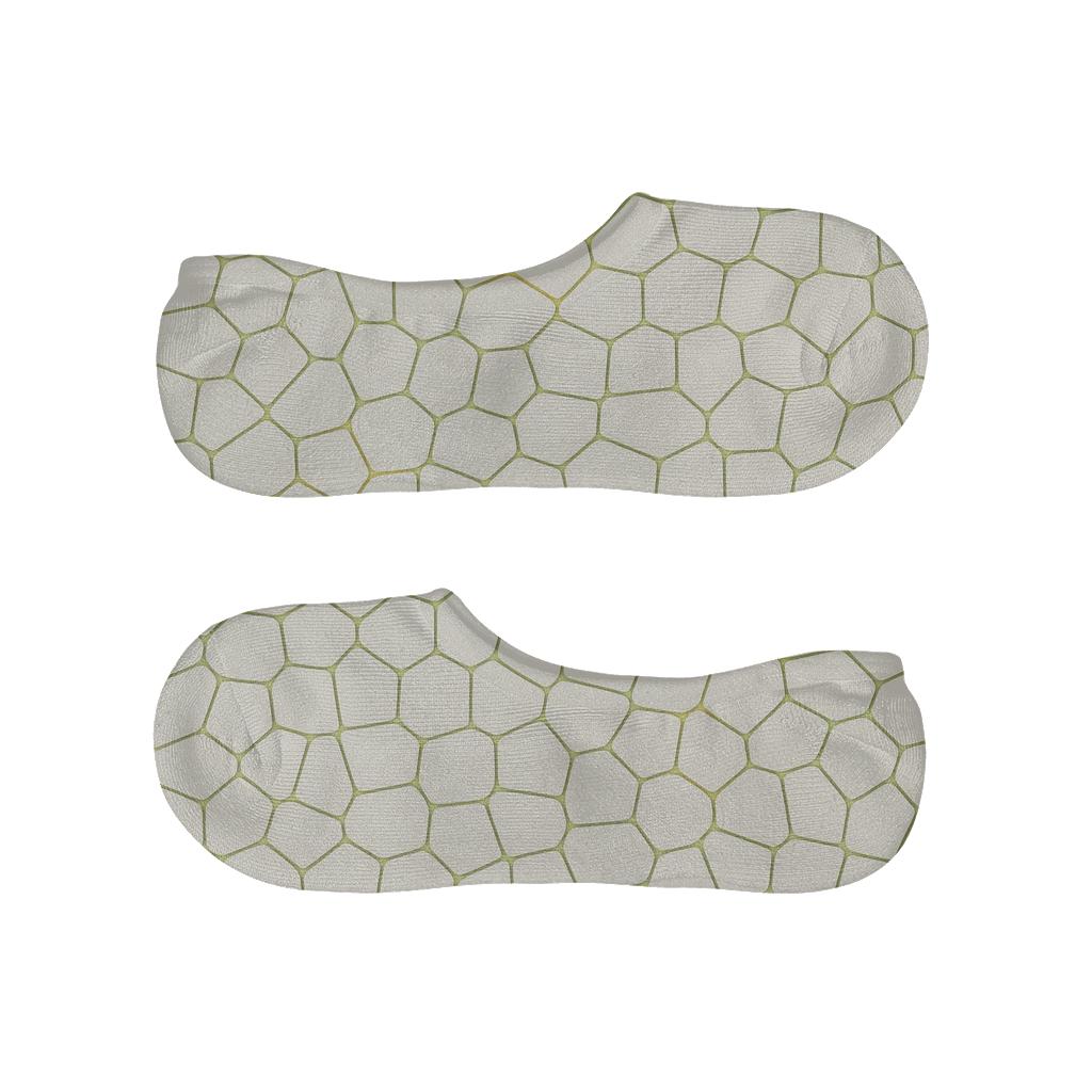 Cellular Pebble Mesh personalized no-show socks