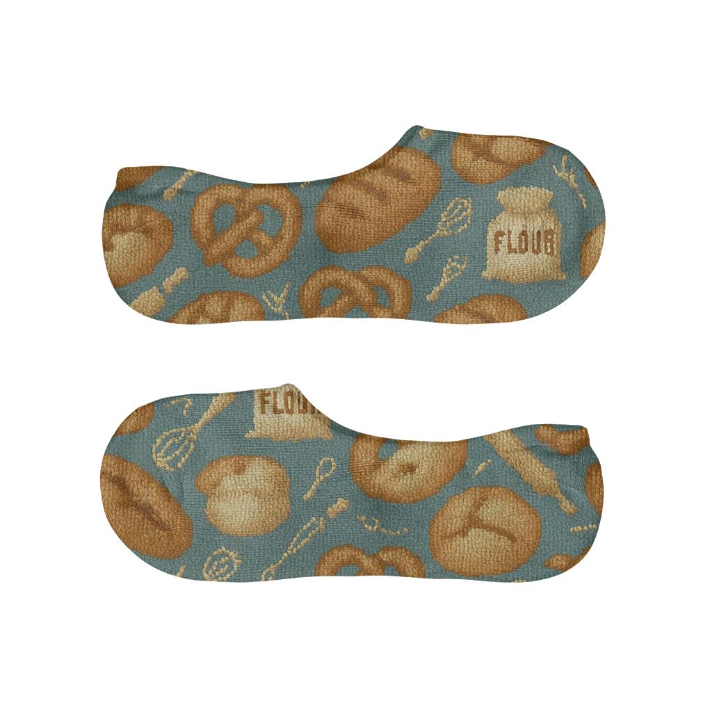 Knitted Illusion Baker Dough Wave Tiling personalized invisible socks