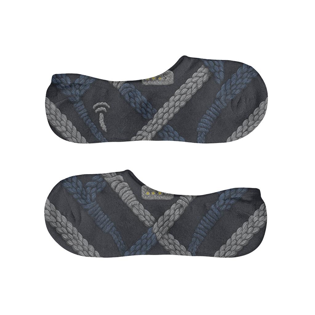 Cable Chevron Weave Network Administrator Edition comfortable invisible socks