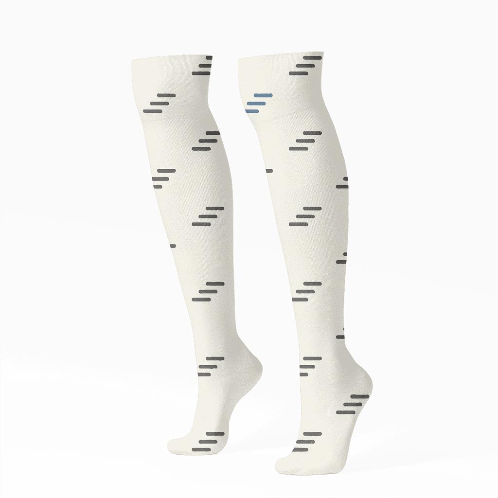 Parallel Step Bars personalized knee-high socks