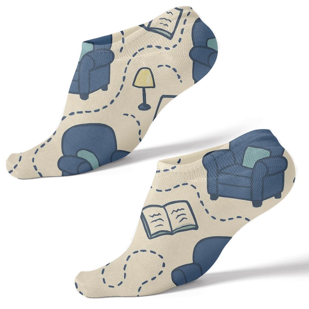 Therapy Chair Tessellation For The Counselor stylish athletic ankle socks