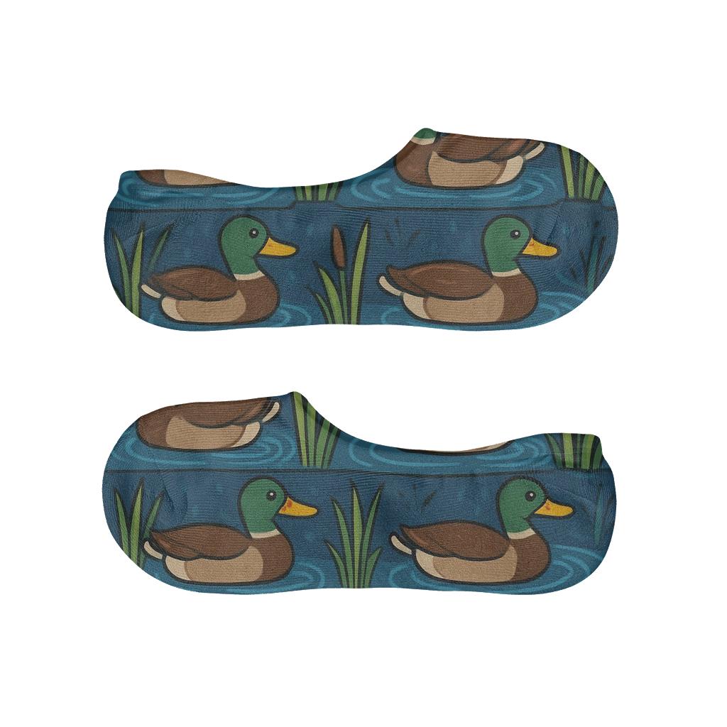 Reed Rhythm Duck Bands breathable seamless no-show sockscustom no-show socks