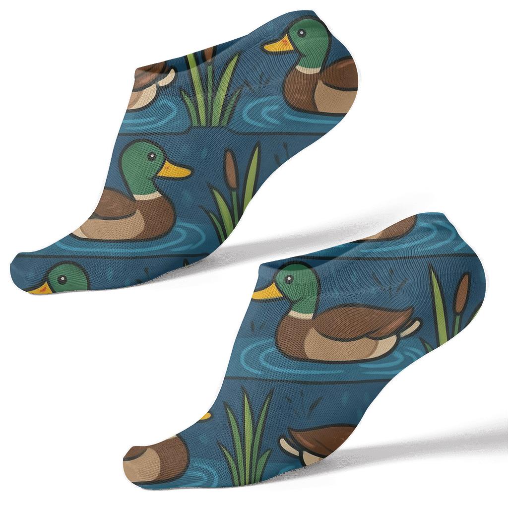 Reed Rhythm Duck Bands soft everyday ankle socks