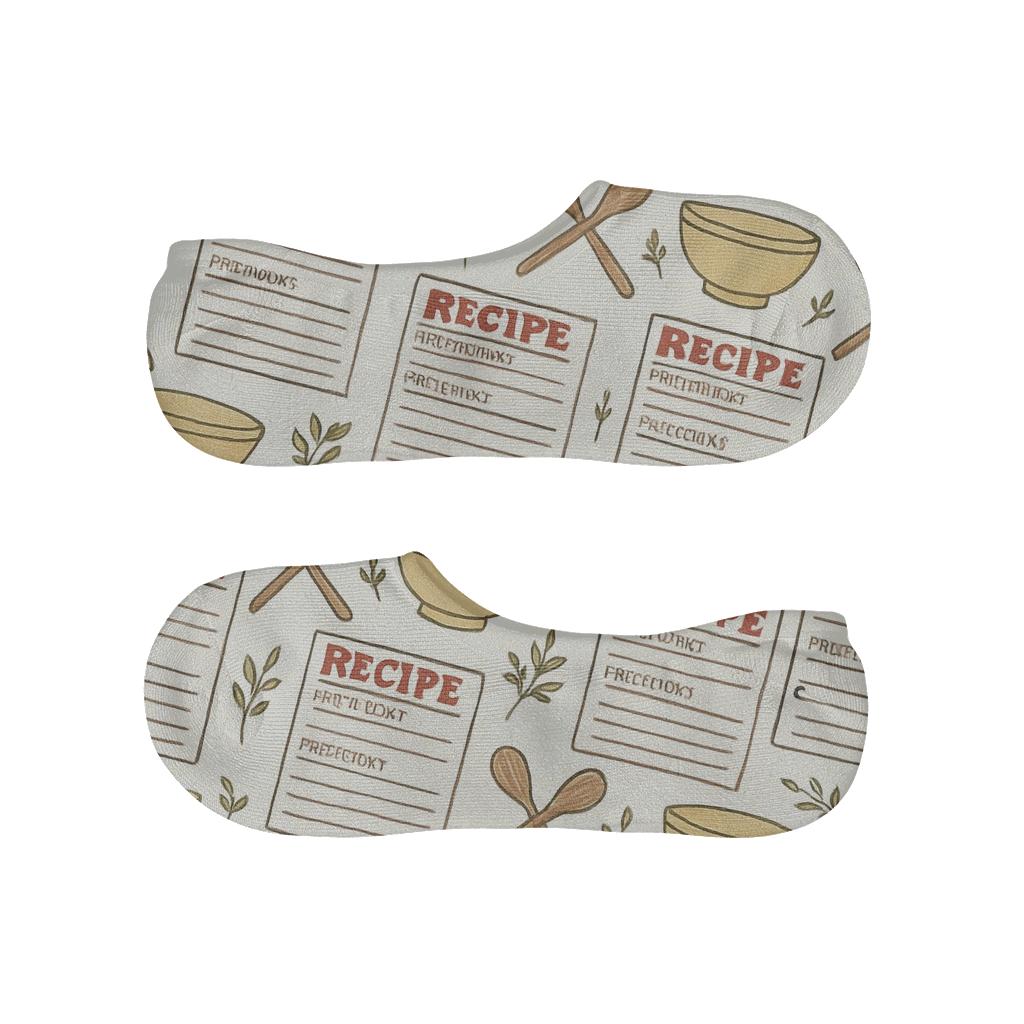 Recipe Card Parade For Chef unique hidden socks