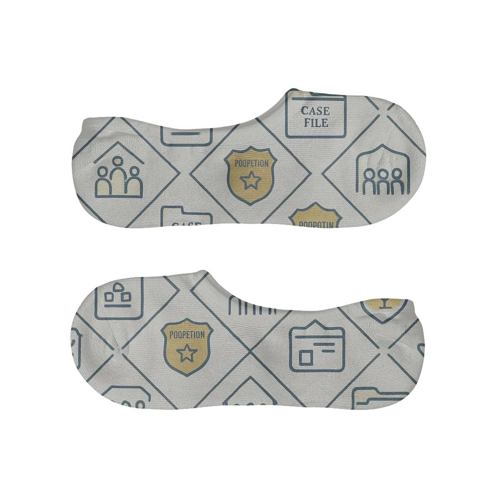 Community Lattice In Probation Officer Style unique hidden socks