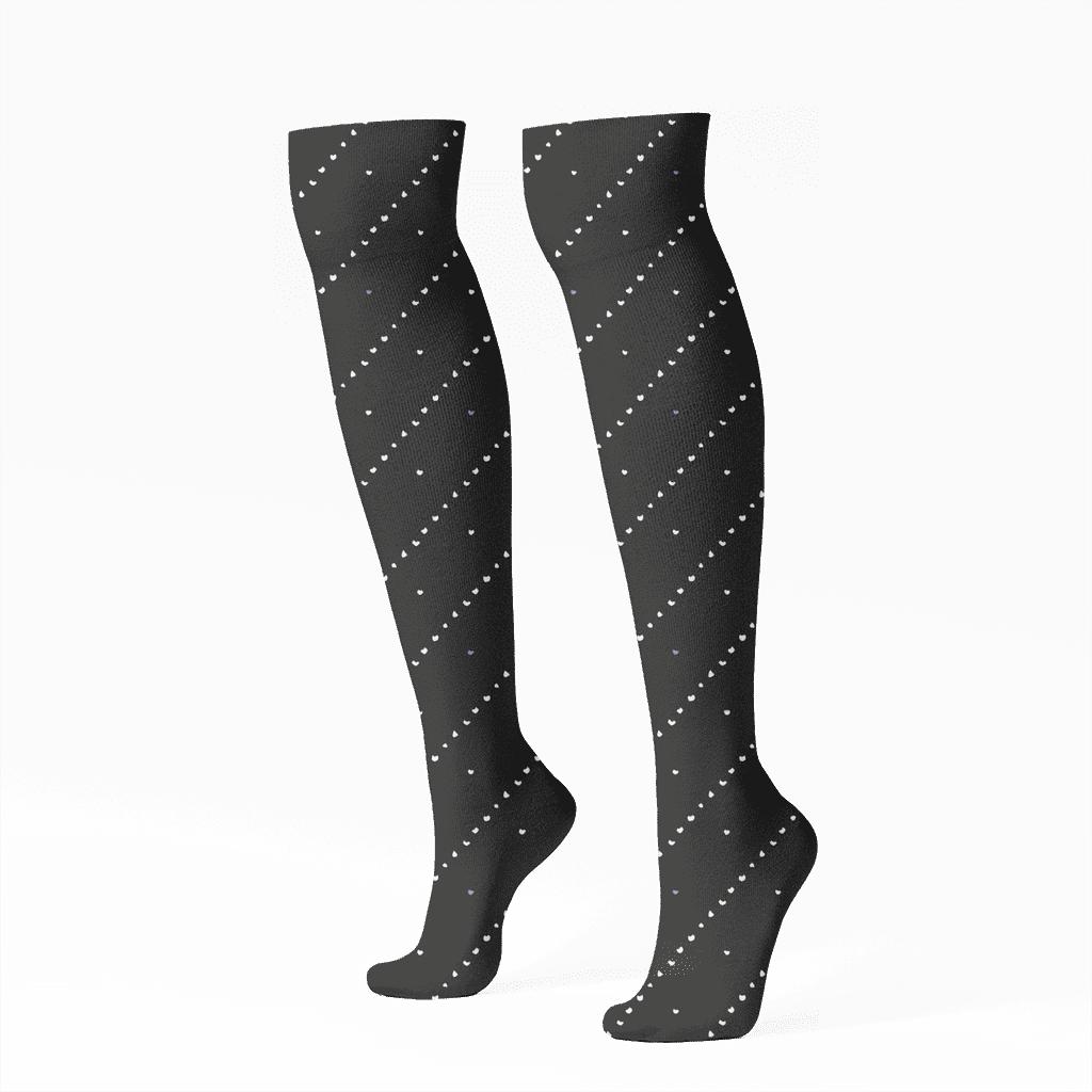 Gravity Dot Relay stylish athletic knee-high socks