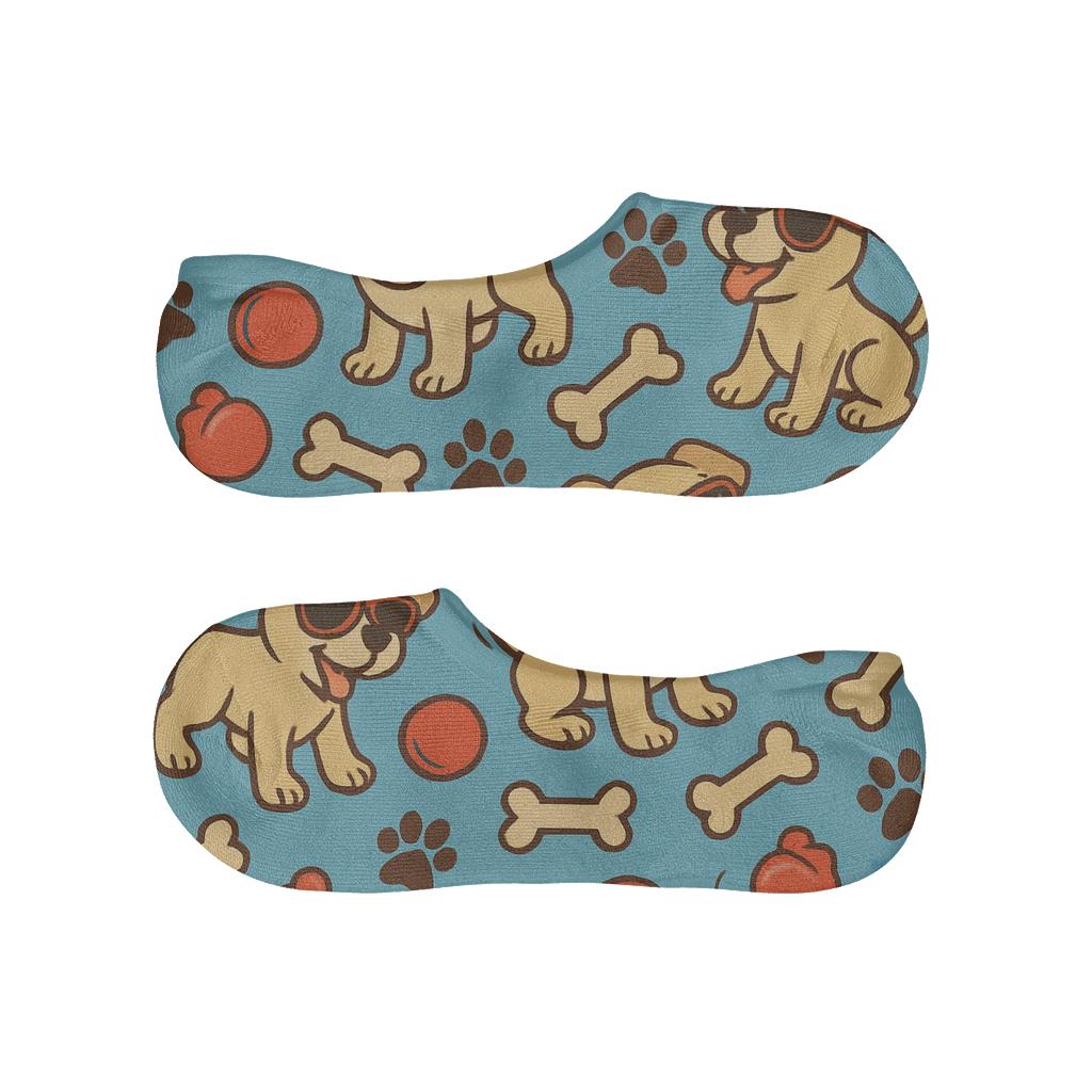Dog Park Confetti Tessellation unique hidden socks